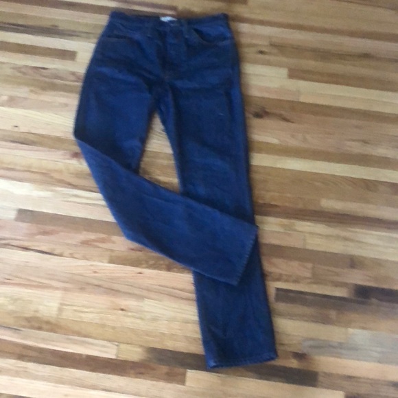 Frame Denim Denim - Frame Denim Straight-Leg Jeans in Deep Indigo